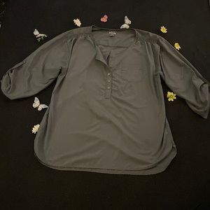 3xl, grey shirt, button down